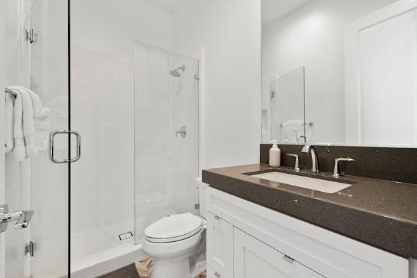 Spacious Suite Bathroom 3 with all the essentials.