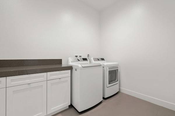 Laundry Room available for maximum comfort.