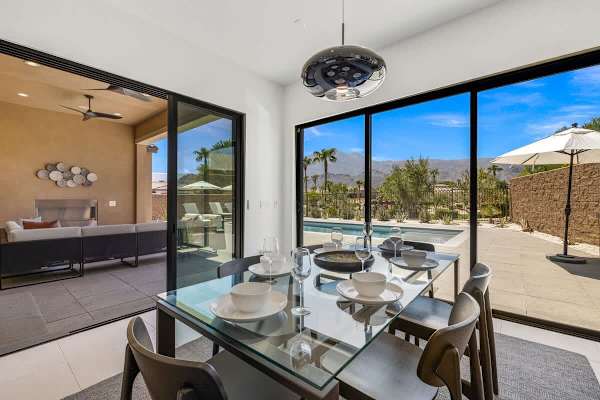 Dining area designed for enjoyable meals at any time of day.
