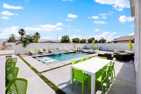 Makes outdoor meals and entertaining easy and fun here.