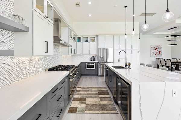 This gourmet style kitchen has it all and is fully stocked for you. Just arrive and relax!