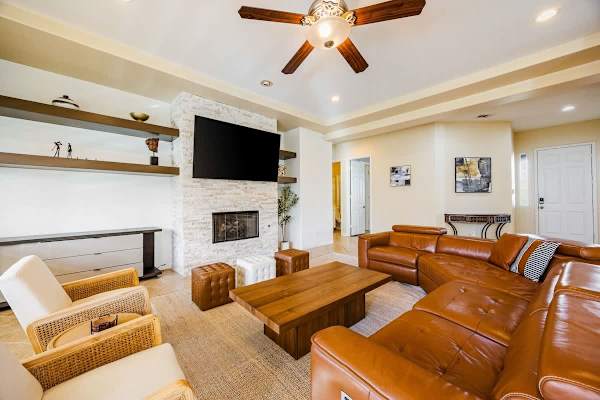 Elegant living space designed for comfort