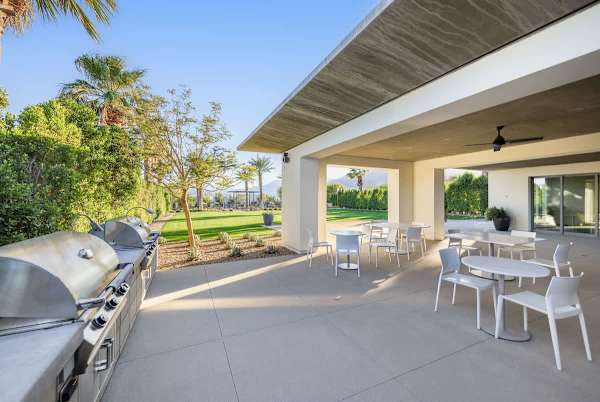 Fire up the community BBQ grills for an easy outdoor dinner with friends or family.
