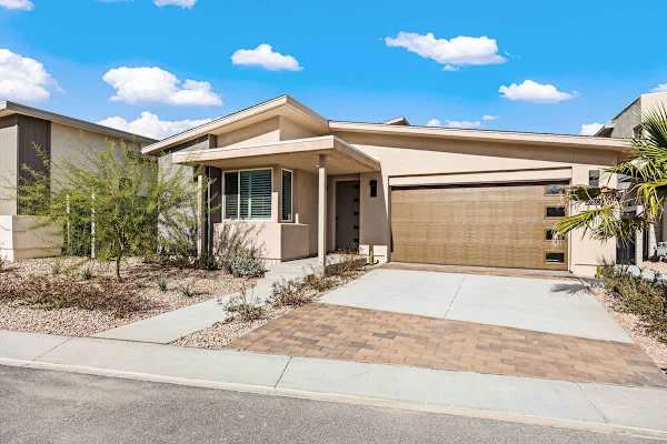 Clean modern design meets classic Palm Springs desert living.
