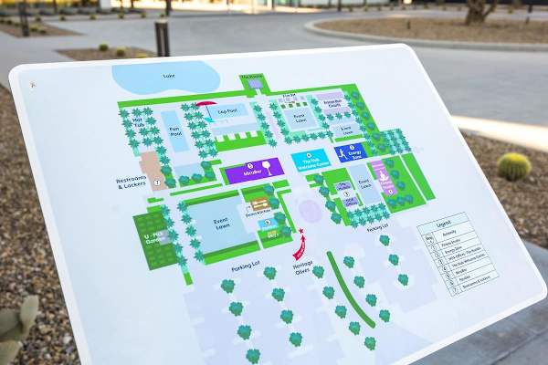 The community offers resort-style pools, fitness center, and parks just steps away.
