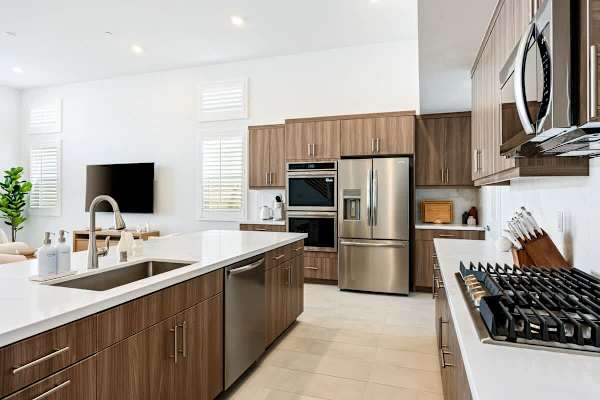 Aall the counter space you need to get cooking.