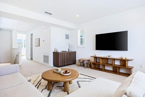 More room to spread out upstairs – games, movies, you name it.