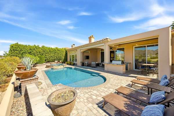 Resort-style backyard