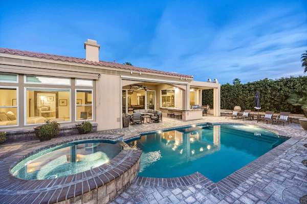 Beautiful backyard oasis perfect for relaxing