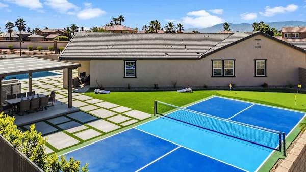 Pickleball court!