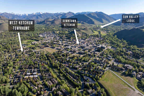 Abode at Sunnyside, modern mountain chic, walk to downtown Ketchum