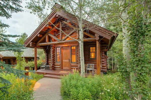 Abode at Moosehead Cabin, walk to skiing, hot tub, mountain views