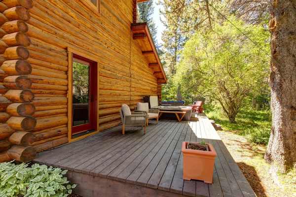 Abode at the Aspens, luxury log cabin, hot tub, near Teton Village