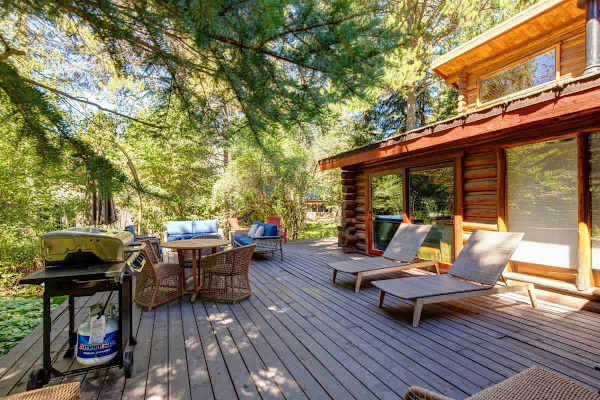 Abode at the Aspens, luxury log cabin, hot tub, near Teton Village