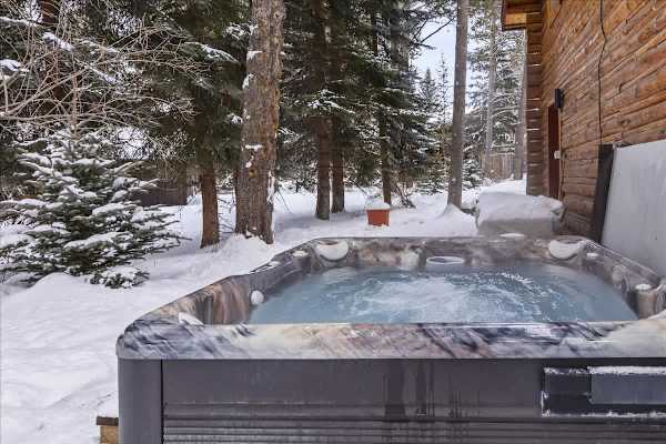 Abode at the Aspens, luxury log cabin, hot tub, near Teton Village