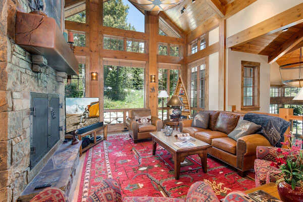 Abode at Two Wolves, Teton Village, luxury home, private hot tub