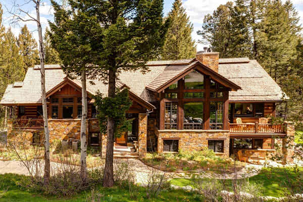 Abode at Two Wolves, Teton Village, luxury home, private hot tub