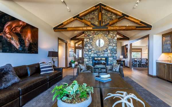 Abode at Sage Springs, Teton views, guest house, chef's kitchen