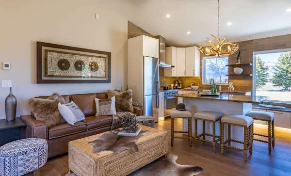 Abode at Sage Springs, Teton views, guest house, chef's kitchen