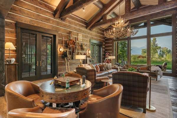 Abode at Teton Game, sweeping estate with 3 cabins, private hot tub