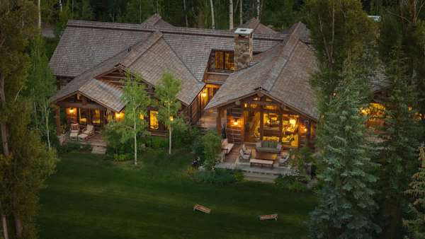 Abode at Teton Game, sweeping estate with 3 cabins, private hot tub