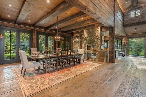 Abode at Teton Game, sweeping estate with 3 cabins, private hot tub