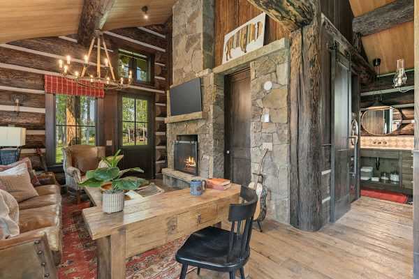 Abode at Teton Game, sweeping estate with 3 cabins, private hot tub