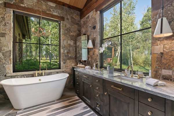Abode at Teton Game, sweeping estate with 3 cabins, private hot tub