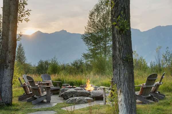 Abode at Teton Game, sweeping estate with 3 cabins, private hot tub