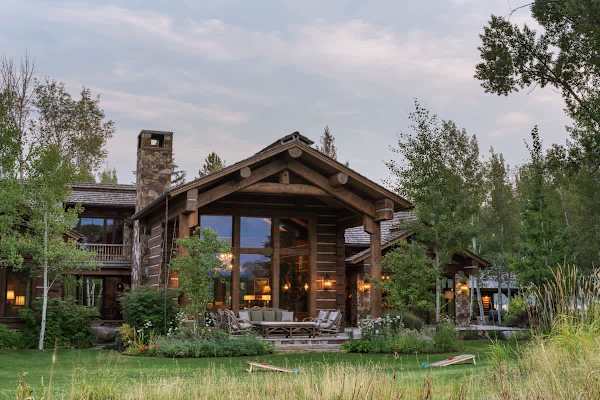 Abode at Teton Game, sweeping estate with 3 cabins, private hot tub