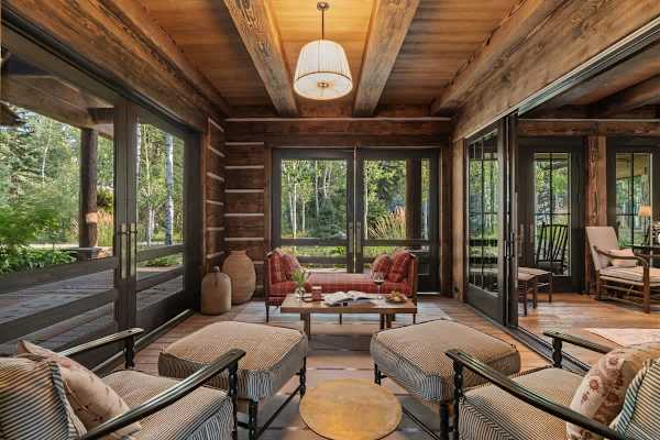 Abode at Teton Game, sweeping estate with 3 cabins, private hot tub