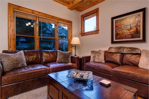 Spacious living area main floor