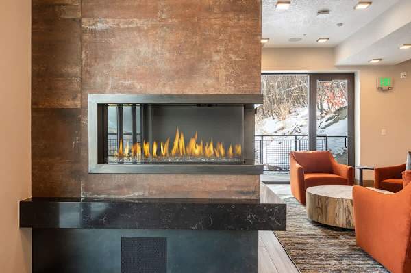 King’s Crown Tower – Community Amenities & Ski Access Building, directly across the street from the property.