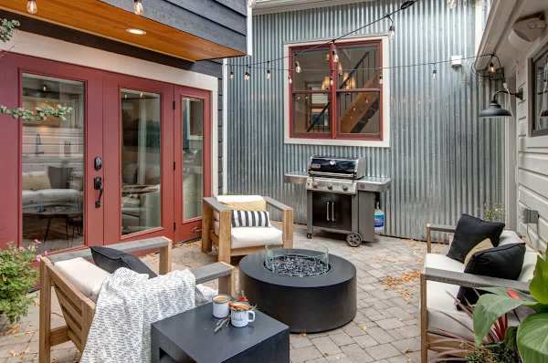 Outdoor patio.