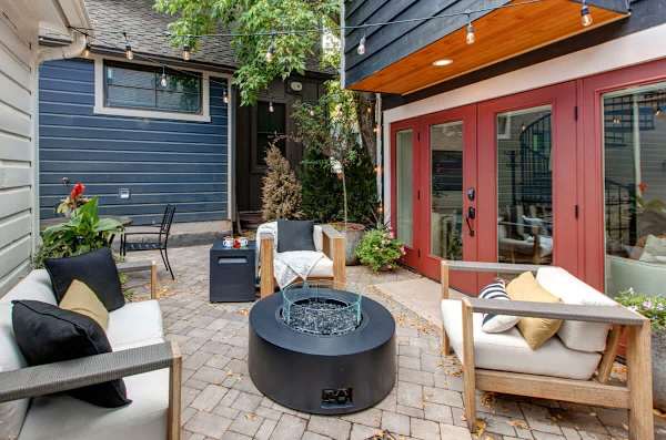 Outdoor patio.