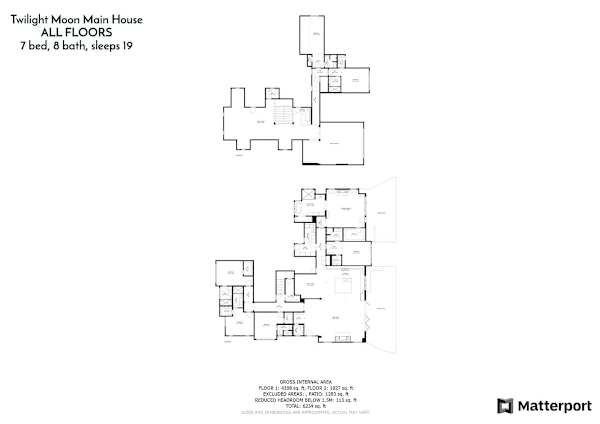 Abode at Journey's End, hot tub, fire pit, lake access, estate