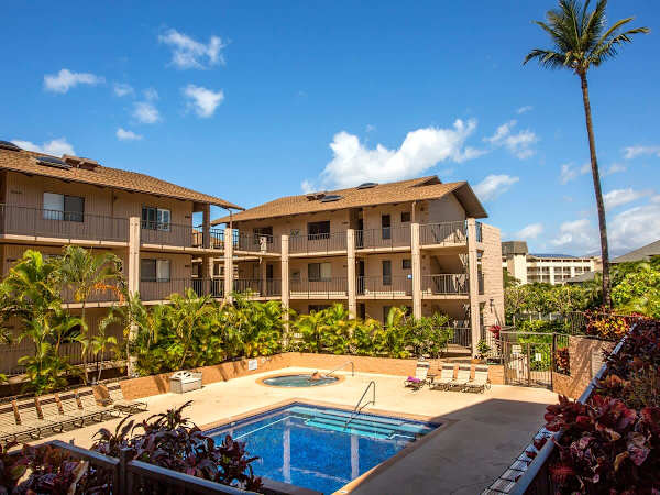 Beautiful pool area