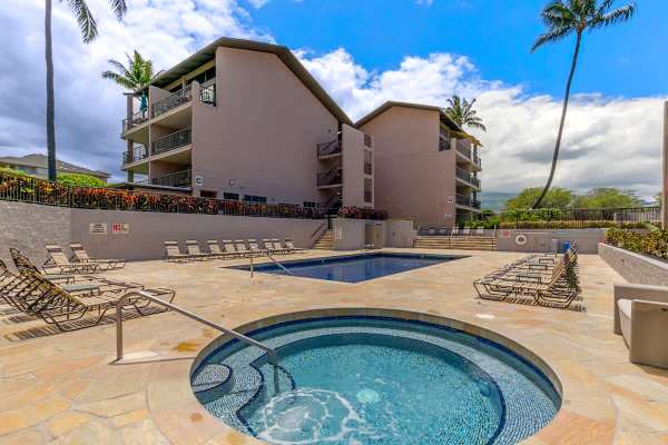 Swimming pool and hot tub
