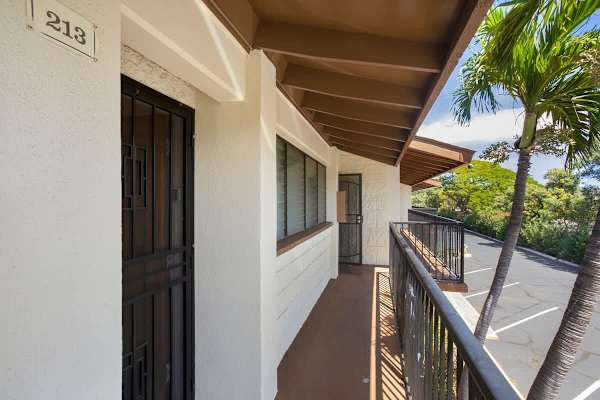 Hallway to your condo unit