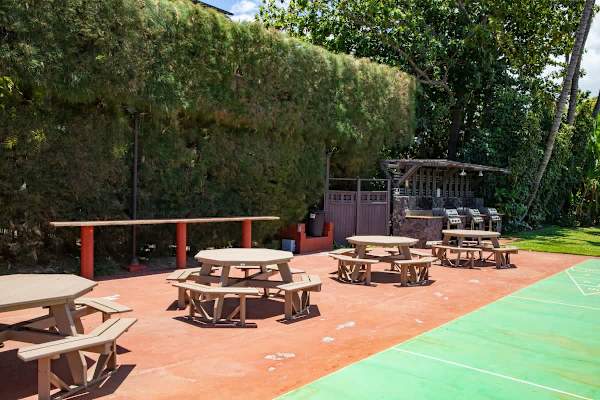 BBQ area