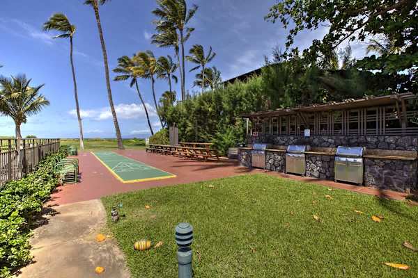 BBQ area