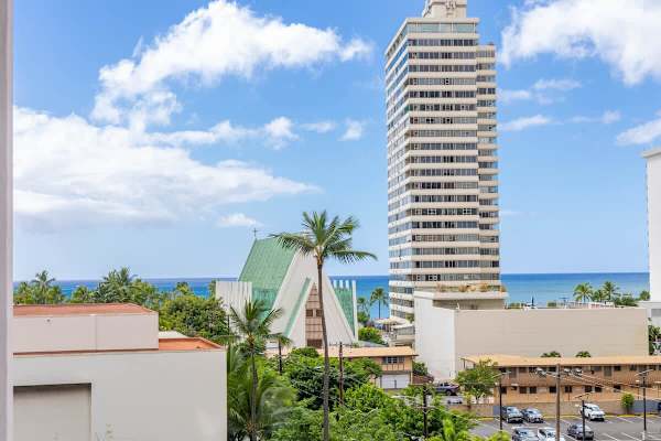 View from the balcony