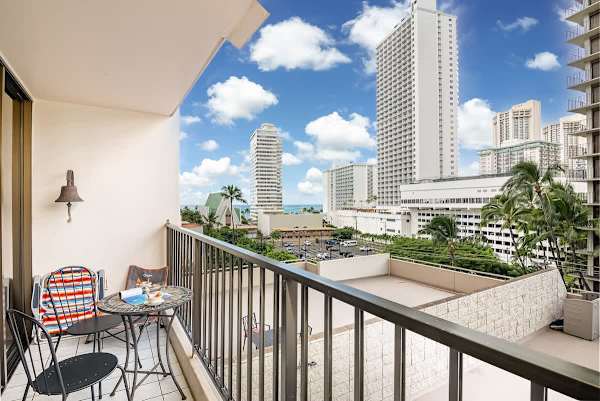 Relax on your private balcony!