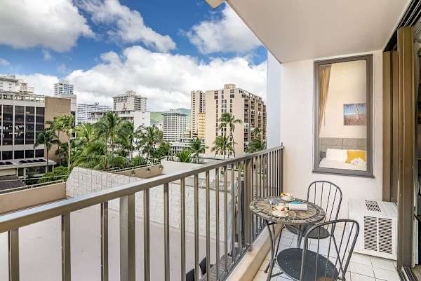 Refresh yourself by staying in your balcony
