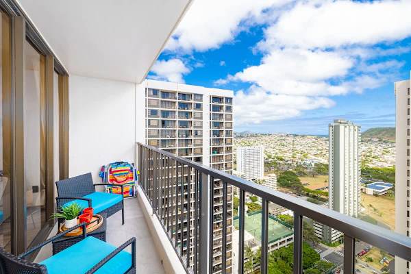 Unit comes with two beach chairs
