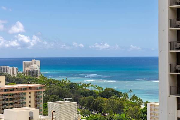 Awesome view from the balcony