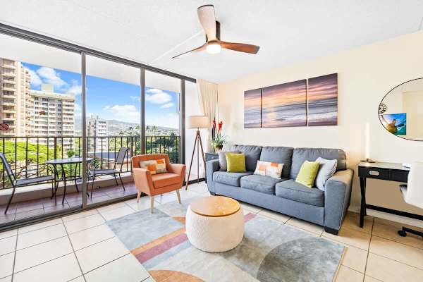 living room with beautiful city views