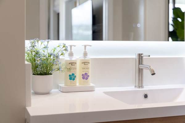 We provide bathroom starter supplies for your convenience