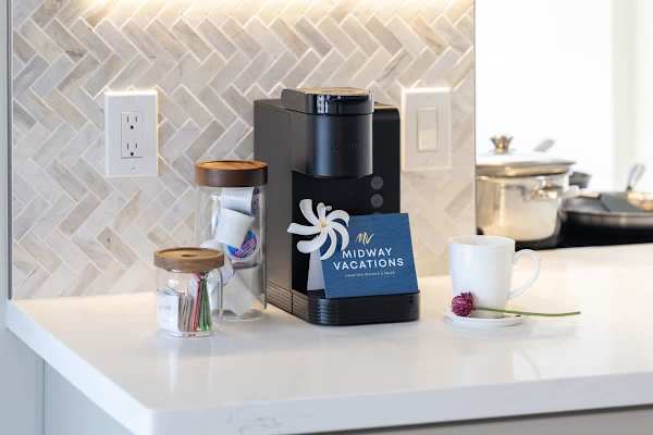 Prepare your coffee in your designated coffee station in the kitchen