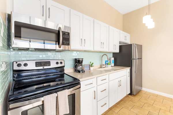 Fully equipped kitchen where you can prepare your favorite meals!